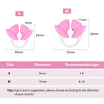 Baypify Painless Nose Plugs for Swimming for Kids,No Pinch Pain,Age(4-7)
