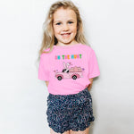 DDSOL Baby Girls Easter's Day T-Shirt Truck Bunny Shirts Short Sleeve Tee for Toddler Girls Kids Cotton Tops 3T