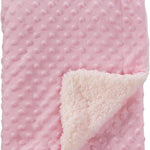 CREVENT Cozy Soft and Warm Mink Baby Blanket with Sherpa Backing, Gift Packing with Ribbon for Newborn Infant Toddler's Crib Cot Stroller (30"X40" Little Dream)