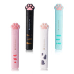 4 Cute Mini Cartoon Cat Paw Stainless Steel Craft Scissors, Folding Stationery Scissors with Safety Cover, Portable for Paper Cutting, Scrapbooking, Crafting