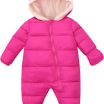BFUSTYLE Baby Snowsuit 0-24 Months Winter Clothes Infant Boy Girl Puffer Jacket Newborn One Piece Coat with Hooded