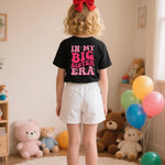 Toddler Cotton T-Shirt Short Sleeve Cute Graphic Shirt for Kids Girls Boys Tees (US, Age, 2 Years, Black-A)