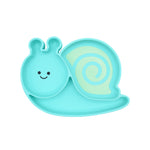 melii Silicone Suction Plate for Babies & Toddlers – Divided Baby Led Weaning Plate, BPA-Free, Non-Toxic, Dishwasher & Microwave Safe, Fits Most High Chairs, 6+ Months
