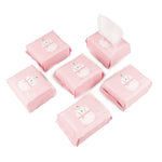 COTTONCARE Baby Dry Wipe,100% Cotton,dry wipe cotton tissues,baby sensitive skin,taking care of baby skin,7.9 x 4.7 in 6-Pack (600 Count)