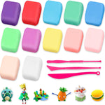 Air Dry Clay, 36 Packs White Air Dry Foam Clay, 19oz Soft Modeling Clay Super Light Weight Air Dry Clay Perfect for Arts Crafts