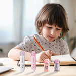 2 Pcs Cat Paw Cute Pencil Sharpener and 2 Pcs Retractable Eraser Push Pull Design Kawaii Cat Eraser,Pencil Sharpeners Manual for Kids Rubber Aesthetic Erasers Student Home School Supplies
