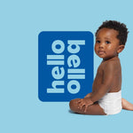 Hello Bello Extra Gentle Unscented Baby Wipes, Plant Based, Made with 99% Water and Aloe for Babies and Kids, 60 Count (Pack of 9) Total 540 Count