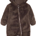 Curipeer Infant Baby Outfit Bodysuit Fleece Bunting Footed Sleeper 0-12M