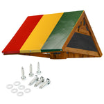 MOFEEZ 52" x 90" Swing Set Replacement Tarp for Play Set Outdoor, 100% PVC Vinyl Coated Marine Grade Fabric, Multi-Color