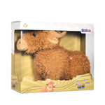 Madzee Booty Shakin Highland Cow - Battery-Powered Dancing Stuffed Plush Animal - Interactive Twerking Toys for Kids - The Funniest Plush Toy Ever