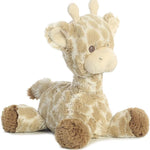 Aurora® Snuggly Loppy Giraffe™ Loppy Baby Stuffed Animal - Comforting Companion - Imaginative Play - Brown 11 Inches