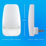 GE LED Night Light, Plug-in, Dusk to Dawn Sensor, Cool White, Ambient Lighting, Ideal for Kids Adults Bedroom, Bathroom, Nursery, Kitchen, Hallway, 55992, 4 Count