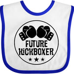 inktastic Kickboxing Future Kickboxer Baby Bib
