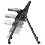 Peg Perego Prima Pappa Zero 3 - High Chair - for Children Newborn to 3 Years of Age - Made in Italy - True Black (Black)