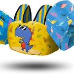 Chriffer Kids Swim Vest Life Jacket for 30-55 Pounds Boys and Girls, Toddler Floaties with Shoulder Harness Arm Wings for 2,3,4,5,6,7 Years Old Baby