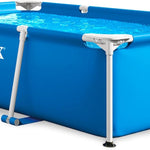 Intex Above-Ground Swimming Pool, Rectangular Frame 8.5ft x 26in, Ages 6 and Up