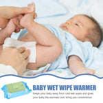Newborn Diapers Diaper Wipe Warmers, Baby Warmer, Portable Wet Tissue Heater for Home Baby Wipes(Green)