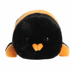 Aurora® Spooky Spudsters™ Tara Tarantula™ Stuffed Animal - Round Shape Makes for Comforting Cuddles - Perfect for Halloween Decorations and Gifts - Black 10 Inches