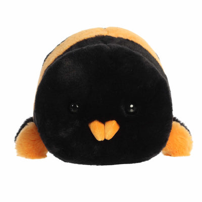 Aurora® Spooky Spudsters™ Tara Tarantula™ Stuffed Animal - Round Shape Makes for Comforting Cuddles - Perfect for Halloween Decorations and Gifts - Black 10 Inches