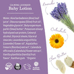 Earth Mama Calming Lavender Baby Lotion for Dry Skin, Calendula Cream for Newborn Skin Care, Organic Moisturizer for Children with Aloe Juice, Rooibos, & Shea Butter, Lavender Lotion, 8 Fl Oz