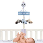 Lambs & Ivy Little Racer Musical Car/Transportation Baby Crib Mobile Soother Toy