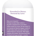 Earth Mama Calming Lavender Baby Lotion for Dry Skin, Calendula Cream for Newborn Skin Care, Organic Moisturizer for Children with Aloe Juice, Rooibos, & Shea Butter, Lavender Lotion, 8 Fl Oz
