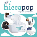 Hiccapop Baby Wipe Warmer and Baby Wet Wipes Dispenser | Baby Wipes Warmer for Babies | Diaper Wipe Warmer with Changing Light, White