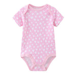Kiddiezoom Unisex Baby 5-Pack Short-Sleeve Bodysuit Bodysuit