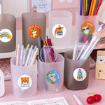 1000 Cute Animal Reward Stickers for Kids Classroom, Motivational Stickers for Teachers & Students, 1 Inch, 16 Styles