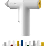 HOTO Cordless Auto Dispensing Glue Gun, Easyflow Hot Glue Gun with 40 Glue Sticks, 30s Fast Heating, 3000mAh USB-C Rechargeable, Anti-Scald & Anti-Drip, Ideal for DIY Crafts, Home Repairs & Decoration