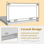 JWPEHOE Height Adjustable Bed Rail for Toddlers, Kids Safety Baby Bed Rail for Twin/Full/King/Queen Size Bed (3 Sides, 78 * 78 * 74 Inch)