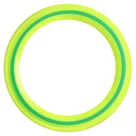 JEEFUD Flying Disc for Kids Adults 11 inch Flying Ring, 3 Pack Beach Backyard Sports Play Soft Discs, Sport Outdoor Tossing Toy Gift for 4+ Year Old Boys Girls Family 3PCS (Yellow，Orange & Turquoise)