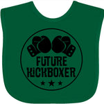 inktastic Kickboxing Future Kickboxer Baby Bib