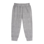 GLASH Kids Toddler Sweatpants, 4-Pack 3T Boys Fleece Joggers Black/Grey/Triangle/Navy