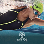 Speedo Unisex-Adult Swim Goggles Hydrospex Classic, Clear