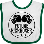 inktastic Kickboxing Future Kickboxer Baby Bib