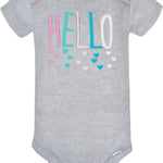 Gerber baby-girls 8-pack Short Sleeve Onesies Bodysuits