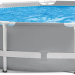 Intex 26701EH Prism Frame Premium Above Ground Swimming Pool Set: 10ft x 30in – Includes 330 GPH Cartridge Filter Pump – SuperTough Puncture Resistant – Rust Resistant – 1185 Gallon Capacity