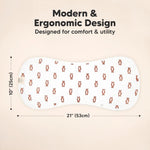 5-Pack Muslin Burp Cloths Baby Boy, Girl - Very Absorbent Baby Burp Cloth Rags, 8-Layers Viscose Derived from Bamboo Cotton Muslin Towel, Super Soft Spit Up Rags, No Shrink Washcloths (The Wild)