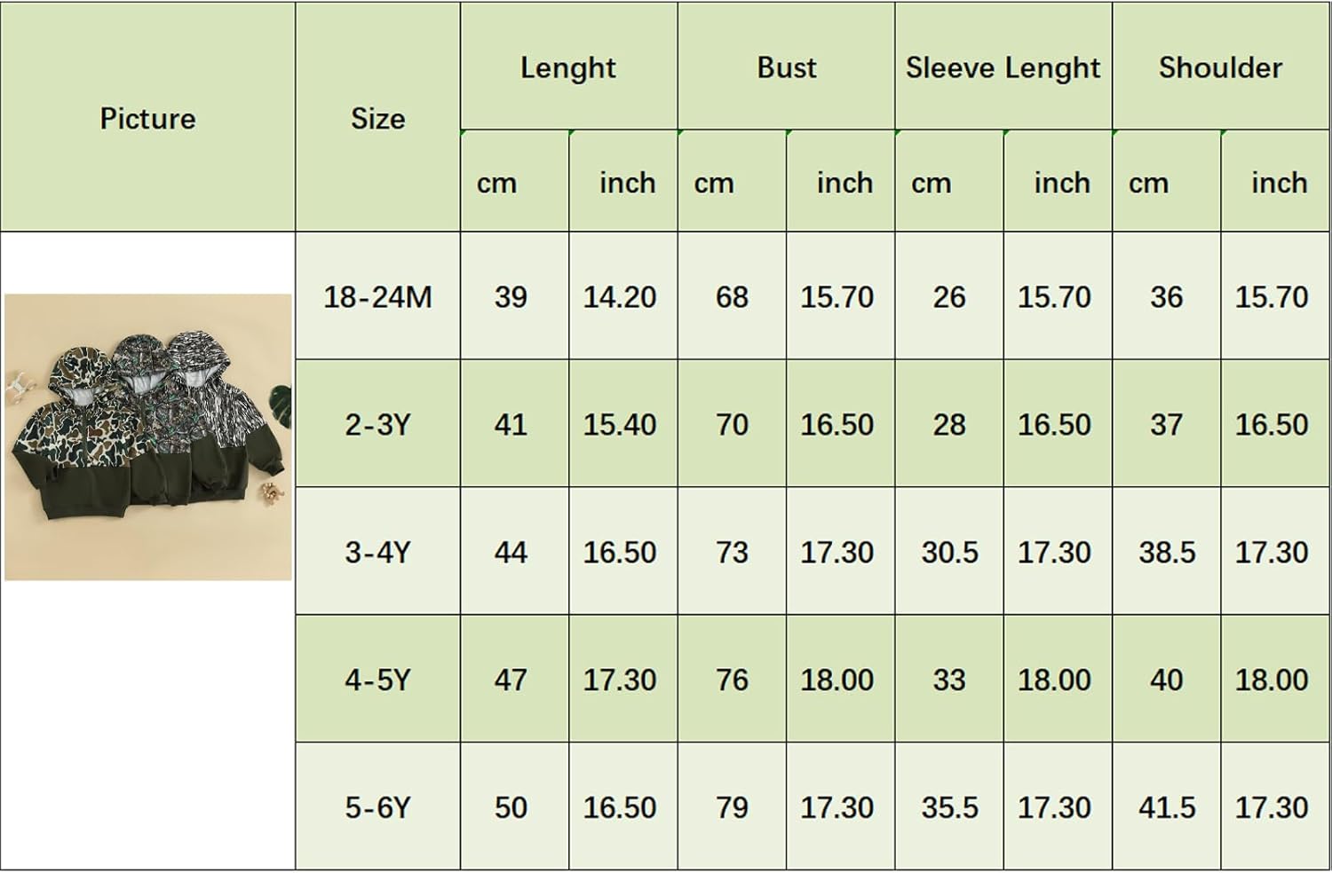 Fernvia Toddler Baby Boy Clothes Camouflage Half Zip-up Long Sleeve Hoodies Sweatshirt Casual Pullover for Kids boys