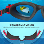 OMID Kids Swim Goggles, P2mini Polarized Swimming Goggles Comfortable for Age 6-14