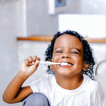ANPEI ROARex Vegan Earth Friendly All Natural Kids Toothbrush Made from Plants – Sweet Baby Giraffe | 100% Biodegradable and Compostable | 1% for The Planet Product