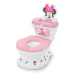 Children's potty chair with Minnie Mouse design on a white background