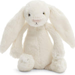 Jellycat Bashful Cream Bunny Stuffed Animal, Medium 12 inches | Rabbit and Bunny Plush Toy | Classic Children's Gift