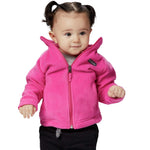 Columbia unisex-baby Benton Springs Fleece Jacket, Pink Ice, 12-18 Months