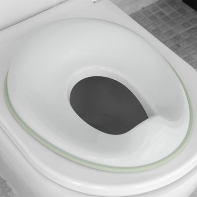 Jool Baby Potty Training Seat for Boys and Girls, Fits Round & Oval Toilets, Non-Slip with Splash Guard, Includes Free Storage Hook (Sage)