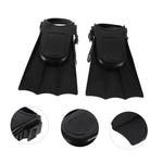 GALPADA 1 Pair Kids Swim Flippers: Adjustable Fins for Children Comfortable for Swimming Training and Diving Size 25-30 Floating Fins