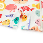 Baby Boy Swimsuit Rash Guard Shirts Toddler Boy Swimwear Full Zipper UPF 50+ Sun Protection Infant One Piece Bathing Suit (Many Fish, 2-3 Years)