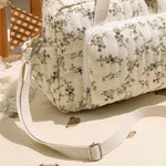 Baby Diaper Bag Tote, Mommy Bag Cute Small Diaper Bags Travel Crossbody Baby Bags Floral Diaper Purse Organizer