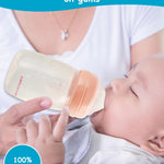 Silicone Nipple (S) for Spectra Baby Bottles, Slow Flow, 0m+, 4 Count